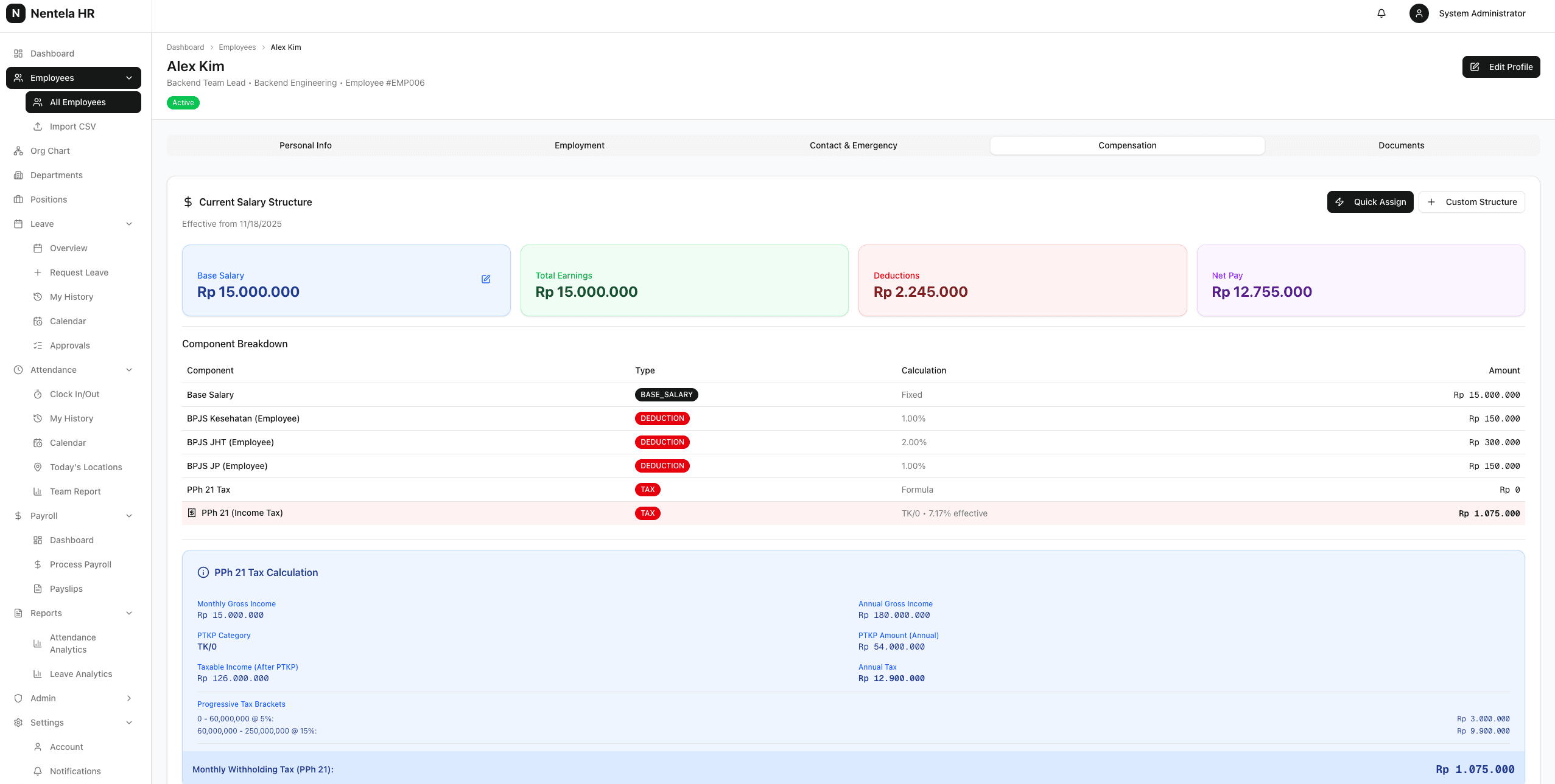 Enterprise HRIS Suite thumbnail 3