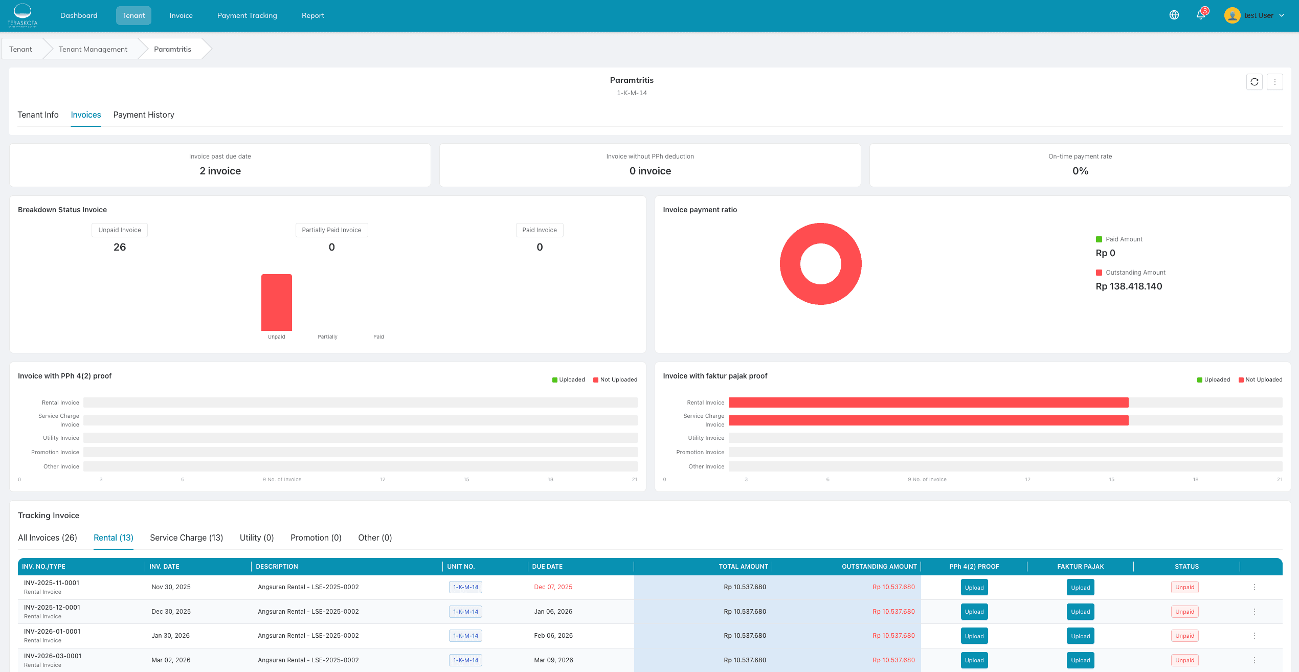 Tenant Management System preview